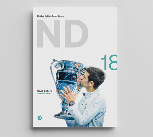 Novak Djokovic 2018 Season Single Book