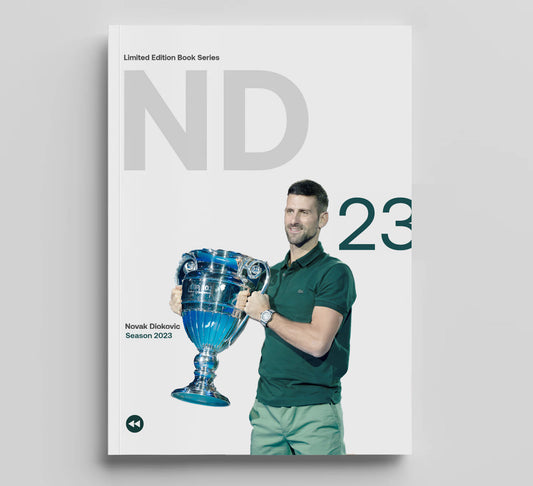 Novak Djokovic 2023 Season Single Book